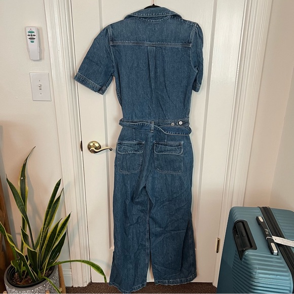 Citizens of Humanity • miki denim coveralls (belted denim jumpsuit) - Picture 8 of 8
